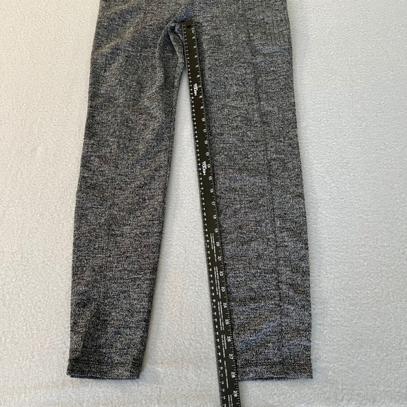 Athleta Womens Herringbone metro High Rise Leggings Black White Size Medium - Picture 4 of 12